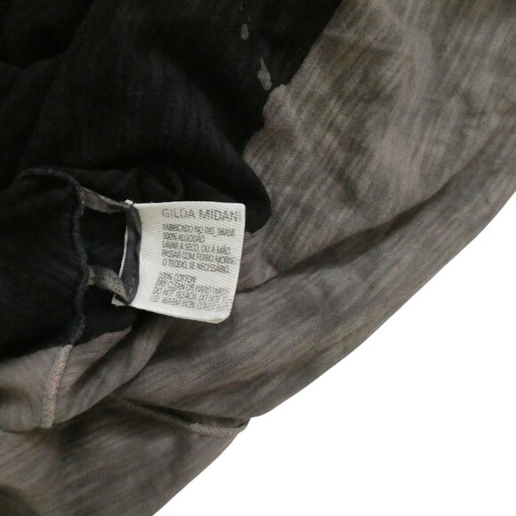 GILDA MIDANI flared tank dress sz M colorblock - Picture 8 of 10